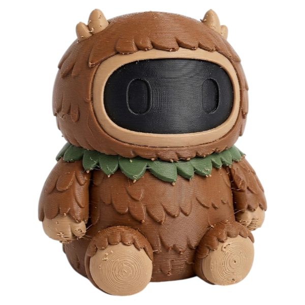 Sasquatch Bigfoot Robot Figurine