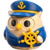 Ensemble de figurines de collection canard capitaine de bateau