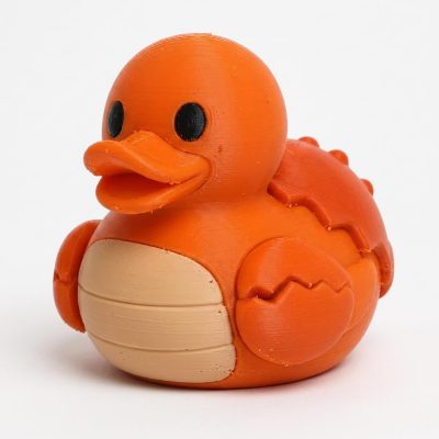Dungeness Crab Duck Collectible Figurine - Unique Desk Decor for Adults – 3D Printed in Canada — 3D Printed Ducks by 3DCentral
