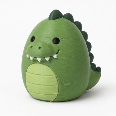 Crocodile Eggling Collectible Figurine - Unique Desk Decor for Adults – 3D Printed in Canada — 3D Printed Figurines by 3DCentral