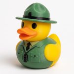 Drill Sergeant Duck Collectible Figurine - Unique Desk Decor for Adults – 3D Printed in Canada