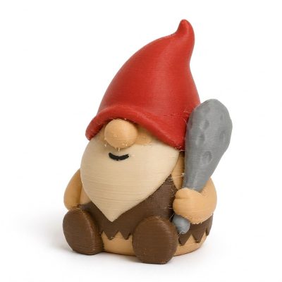 Caveman Gnome Collectible Figurine - Unique Desk Decor for Adults – 3D Printed in Canada — 3D Printed Gnomes by 3DCentral