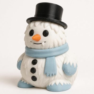 Abominable Snowman Collectible Figurine - Unique Desk Decor for Adults – 3D Printed in Canada — 3D Printed Figurines by 3DCentral