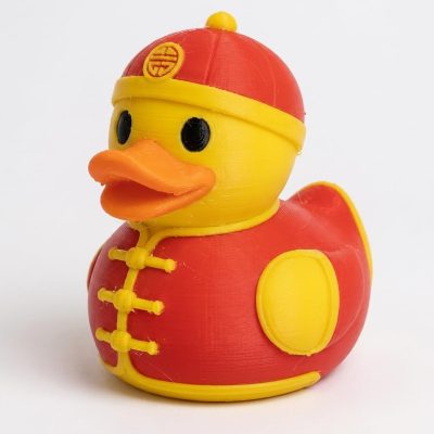 Chinese Heritage Duck Collectible Figurine - Unique Desk Decor for Adults – 3D Printed in Canada — 3D Printed Ducks by 3DCentral
