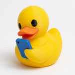 Distracted Duck Collectible Figurine - Unique Desk Decor for Adults – 3D Printed in Canada