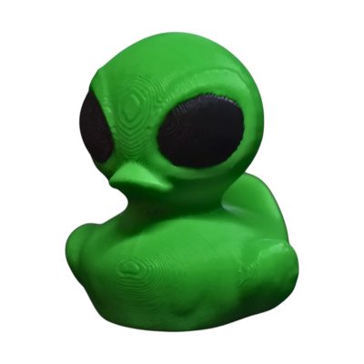 Alien Duck Figurine UFO Space Figurine Cruise Ducks for Hiding Mini Collectible Gift 4x4 Adventure Sci-Fi Desk Decor 3D Printed in Canada — 3D Printed Ducks by 3DCentral