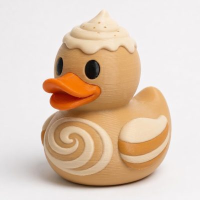Chai Latte Duck Collectible Figurine - Unique Desk Decor for Adults – 3D Printed in Canada — 3D Printed Ducks by 3DCentral