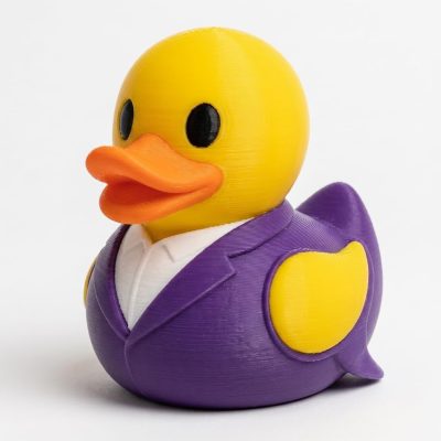 Ballroom Competitor Duck Collectible Figurine - Unique Desk Decor for Adults – 3D Printed in Canada — 3D Printed Ducks by 3DCentral