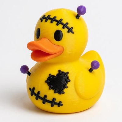 Voodoo Duck Collectible Figurine - Unique Desk Decor for Adults – 3D Printed in Canada — 3D Printed Ducks by 3DCentral