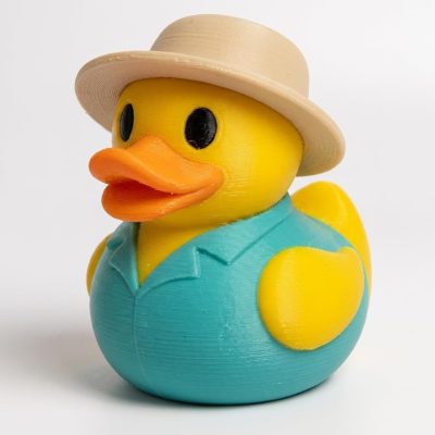 Early Retirement Duck Collectible Figurine - Unique Desk Decor for Adults – 3D Printed in Canada — 3D Printed Ducks by 3DCentral