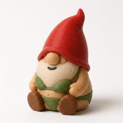 Bikini Gnome Collectible Figurine - Unique Desk Decor for Adults – 3D Printed in Canada — 3D Printed Gnomes by 3DCentral