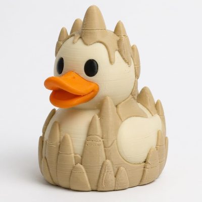 Stalagmite Duck Collectible Figurine - Unique Desk Decor for Adults – 3D Printed in Canada — 3D Printed Ducks by 3DCentral