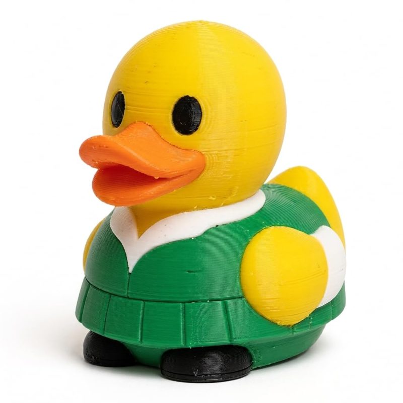 Irish Step Dancer Duck Collectible Figurine - Unique Desk Decor for Adults – 3D Printed in Canada