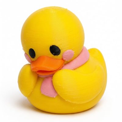 Shy Duck Collectible Figurine - Unique Desk Decor for Adults – 3D Printed in Canada — 3D Printed Ducks by 3DCentral