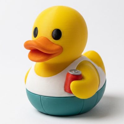 Trailer Park Duck Collectible Figurine - Unique Desk Decor for Adults – 3D Printed in Canada — 3D Printed Ducks by 3DCentral