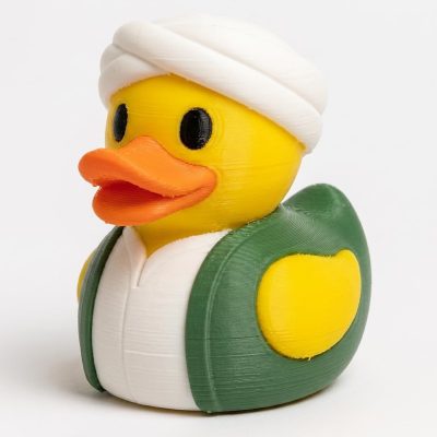 Imam Duck Collectible Figurine - Unique Desk Decor for Adults – 3D Printed in Canada — 3D Printed Ducks by 3DCentral