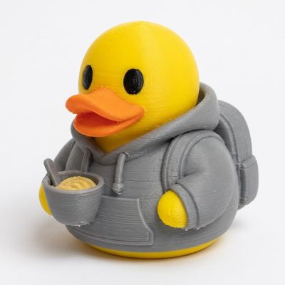 Broke College Student Duck Collectible Figurine - Unique Desk Decor for Adults – 3D Printed in Canada — 3D Printed Ducks by 3DCentral