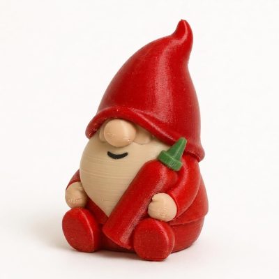 Hot Sauce Gnome Collectible Figurine - Unique Desk Decor for Adults – 3D Printed in Canada — 3D Printed Gnomes by 3DCentral
