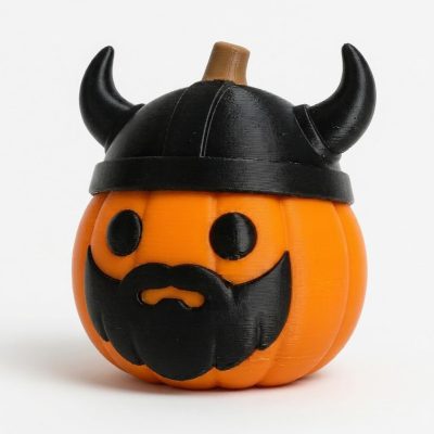 Ragnar Pumpkin Collectible Figurine - Unique Desk Decor for Adults – 3D Printed in Canada — 3D Printed Seasonal by 3DCentral