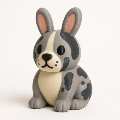Great Dane Bunny Collectible Figurine - Unique Desk Decor for Adults – 3D Printed in Canada — 3D Printed Bunnies by 3DCentral