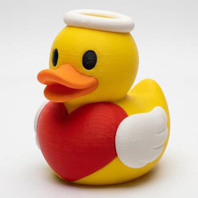 Lovers Tarot Duck Collectible Figurine - Unique Desk Decor for Adults – 3D Printed in Canada — 3D Printed Ducks by 3DCentral