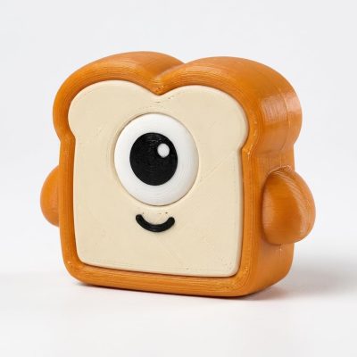 Cyclops Toast Collectible Figurine - Unique Desk Decor for Adults – 3D Printed in Canada — 3D Printed Figurines by 3DCentral