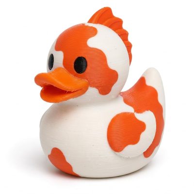 Fish Duck Collectible Figurine - Unique Desk Decor for Adults – 3D Printed in Canada — 3D Printed Ducks by 3DCentral