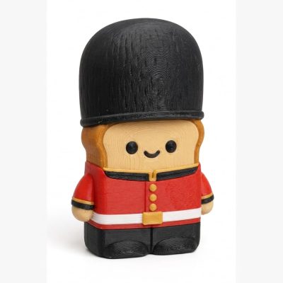 London Guard Toast Collectible Figurine - Unique Desk Decor for Adults – 3D Printed in Canada — 3D Printed Figurines by 3DCentral