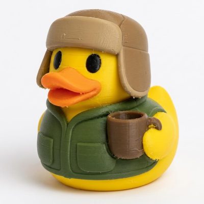 Cabin Life Duck Collectible Figurine - Unique Desk Decor for Adults – 3D Printed in Canada — 3D Printed Ducks by 3DCentral