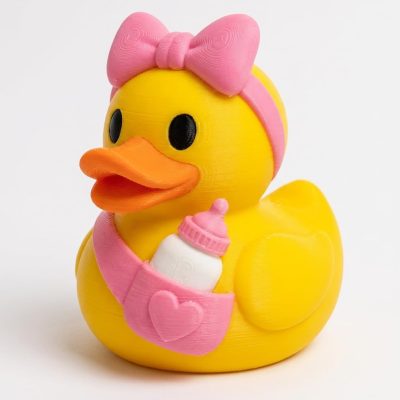 Big Sister Duck Collectible Figurine - Unique Desk Decor for Adults – 3D Printed in Canada — 3D Printed Ducks by 3DCentral