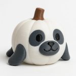 Seal Pumpkin Collectible Figurine - Unique Desk Decor for Adults – 3D Printed in Canada