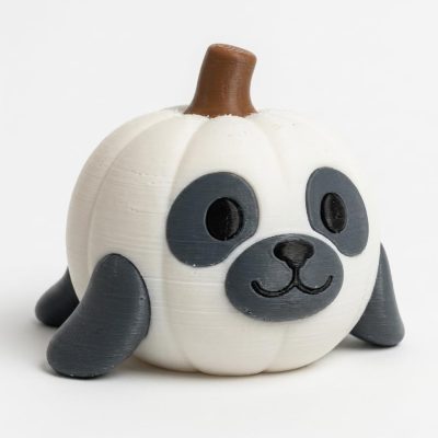 Seal Pumpkin Collectible Figurine - Unique Desk Decor for Adults – 3D Printed in Canada — 3D Printed Seasonal by 3DCentral