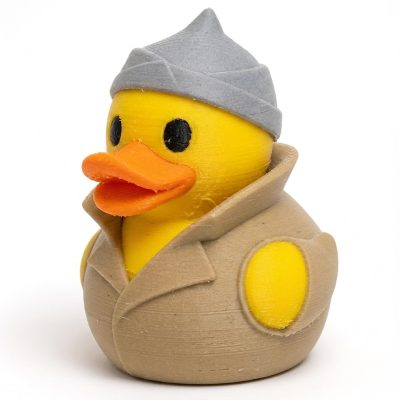 Conspiracy Theorist Duck Collectible Figurine - Unique Desk Decor for Adults – 3D Printed in Canada — 3D Printed Ducks by 3DCentral