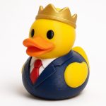 Boss Duck Collectible Figurine - Unique Desk Decor for Office Gifts – 3D Printed in Canada