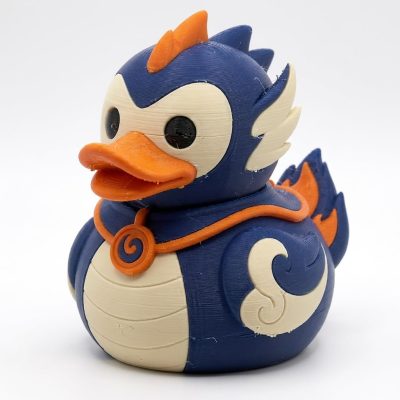 Bakunawa Duck Collectible Figurine - Unique Desk Decor for Adults – 3D Printed in Canada — 3D Printed Ducks by 3DCentral