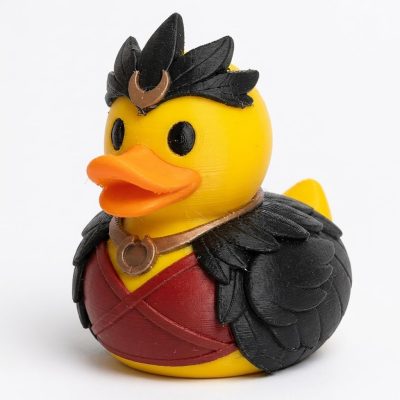 Morrigan Duck Collectible Figurine - Unique Desk Decor for Adults – 3D Printed in Canada — 3D Printed Ducks by 3DCentral