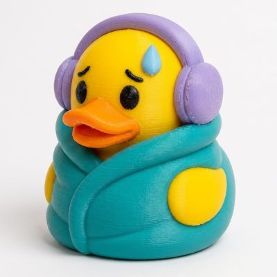 Relatable Duck Collectible Figurine - Unique Desk Decor for Adults – 3D Printed in Canada — 3D Printed Ducks by 3DCentral