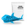 Articulated Shark Skeleton Figurine for Adults – Movable Ocean Animal Skull Model, Home Office Desk Decor Ornament, Marine Collectible Display Gift – 3D Printed in Canada