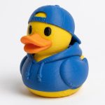 Big Brother Duck Collectible Figurine - Unique Desk Decor for Adults – 3D Printed in Canada