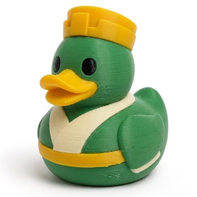 Jade Emperor Duck Collectible Figurine - Unique Desk Decor for Adults – 3D Printed in Canada — 3D Printed Ducks by 3DCentral