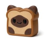 Himalayan Cat Toast Collectible Figurine - Unique Desk Decor for Adults – 3D Printed in Canada