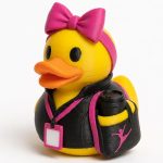 Competition Dance Parent Duck Collectible Figurine - Unique Desk Decor for Adults – 3D Printed in Canada