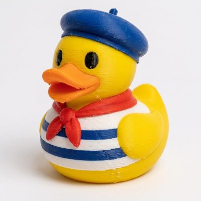 Breton Duck Collectible Figurine - Unique Desk Decor for Adults – 3D Printed in Canada — 3D Printed Ducks by 3DCentral