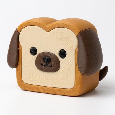 Dachshund Toast Collectible Figurine - Unique Desk Decor for Adults – 3D Printed in Canada — 3D Printed Figurines by 3DCentral