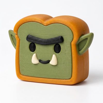 Orc Toast Collectible Figurine - Unique Desk Decor for Adults – 3D Printed in Canada — 3D Printed Figurines by 3DCentral