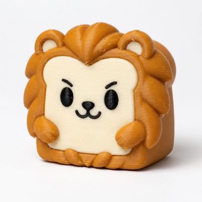 Majestic Lion Toast Collectible Figurine - Unique Desk Decor for Adults – 3D Printed in Canada — 3D Printed Figurines by 3DCentral