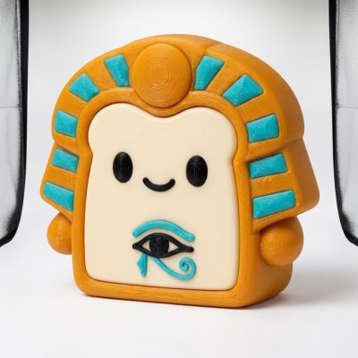 Ra Toast Collectible Figurine - Unique Desk Decor for Adults – 3D Printed in Canada — 3D Printed Figurines by 3DCentral