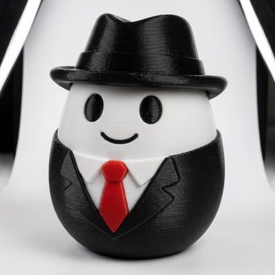 Mafia Egg Collectible Figurine - Unique Desk Decor for Adults – 3D Printed in Canada — 3D Printed Figurines by 3DCentral