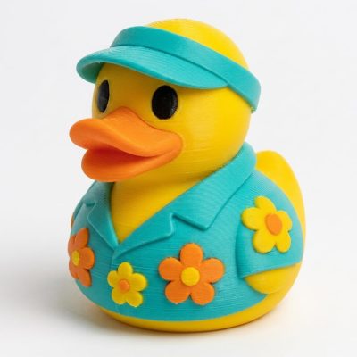 Retirement Duck Collectible Figurine - Unique Desk Decor for Adults – 3D Printed in Canada — 3D Printed Ducks by 3DCentral