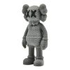 Knitted X-Eyes Accent piece Figurine Textured Plush-Style Art Collectible for Shelf or Desk Display 3D Printed in Canada